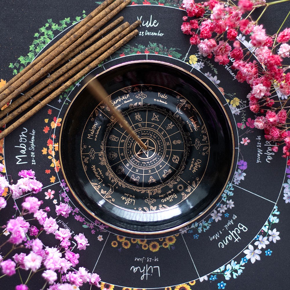 Spirit of Equinox Wheel of the Year Incense Holder
