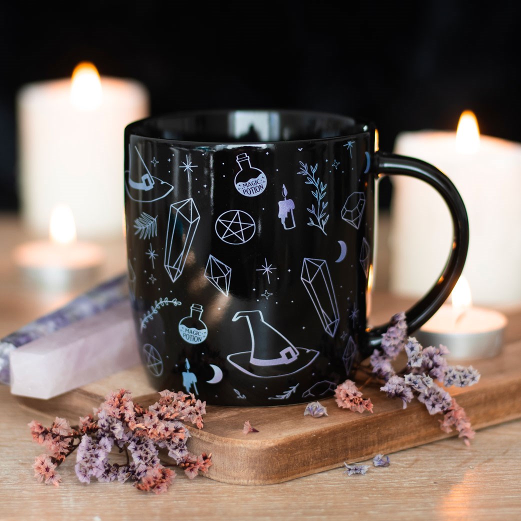 Spirit of Equinox Crystal Witch Mug - Image 2