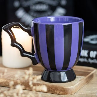 Spirit Of Equinox Purple Striped Bat Wing Cup