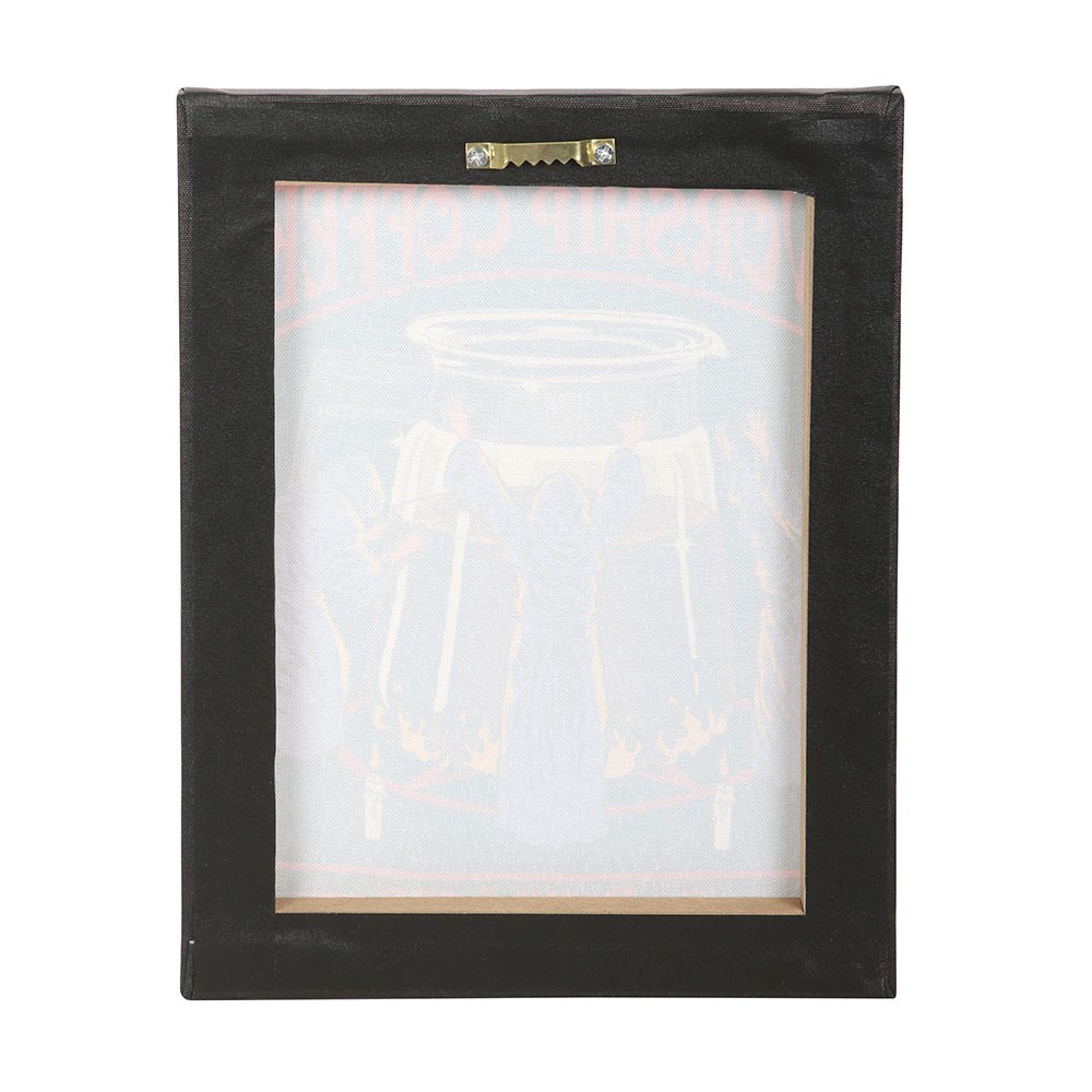 Steven Rhodes Worship Coffee Canvas Plaque – Bild 3