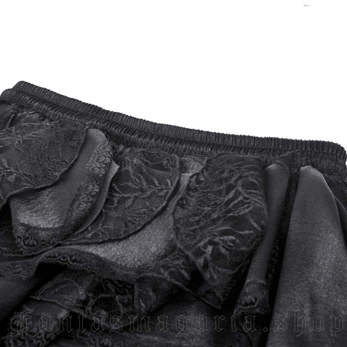 Dark in Love Blossom Noir Skirt – Bild 5