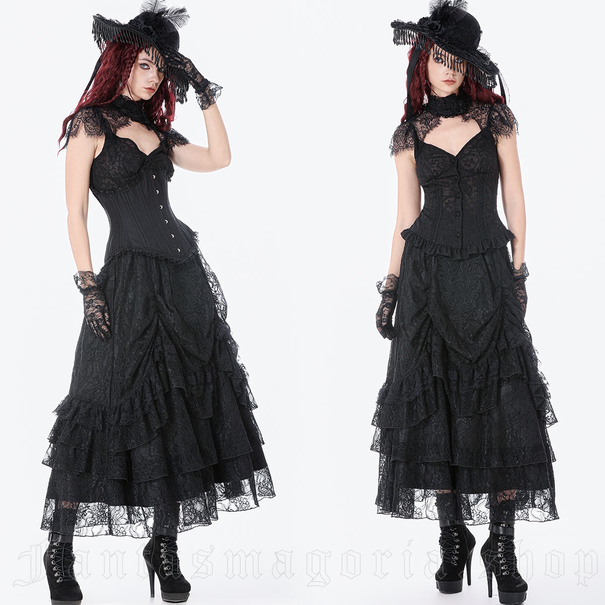 Dark in Love Eclipse Lace Skirt – Bild 3