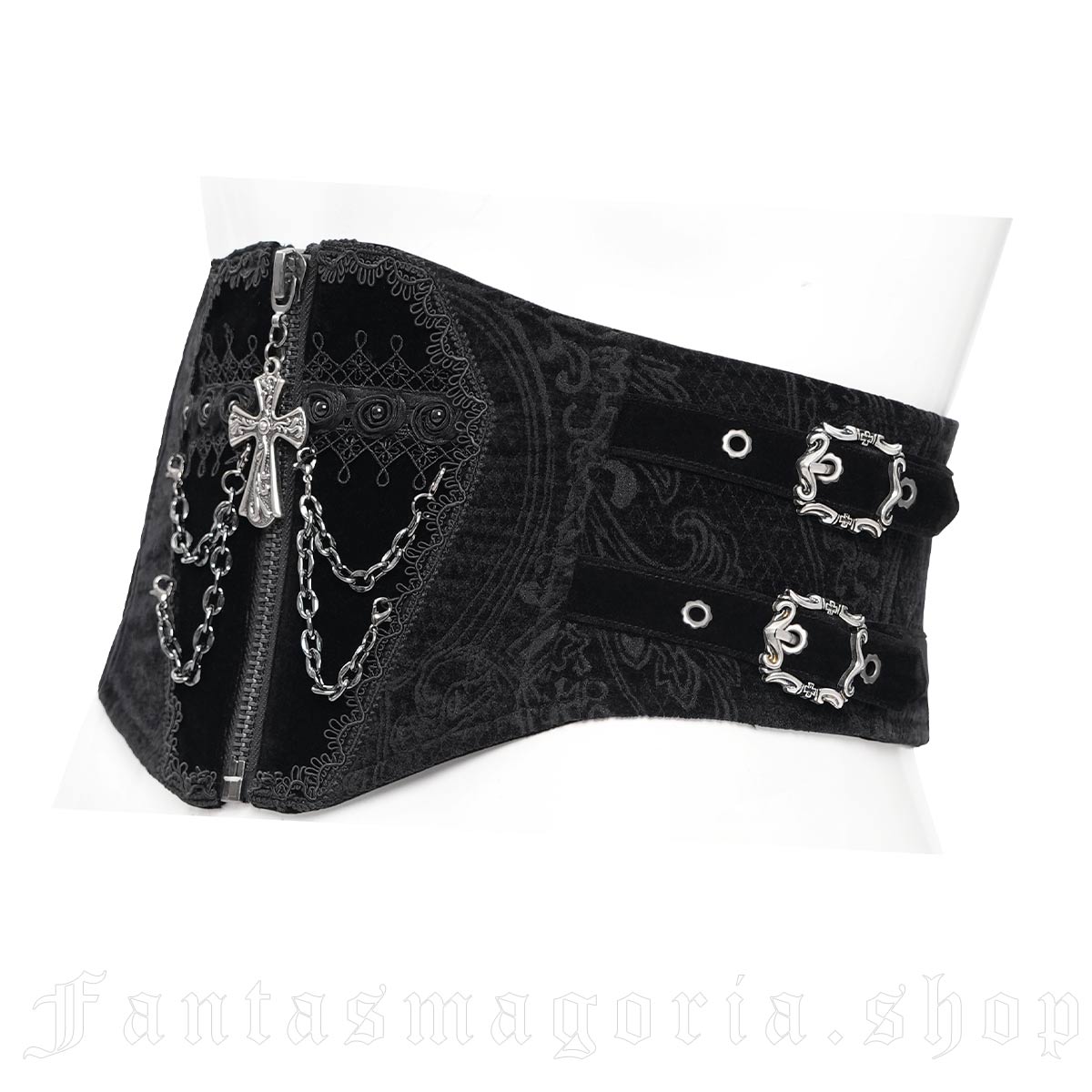 Devil Fashion Gothic Sacrament Corset Belt - Image 3