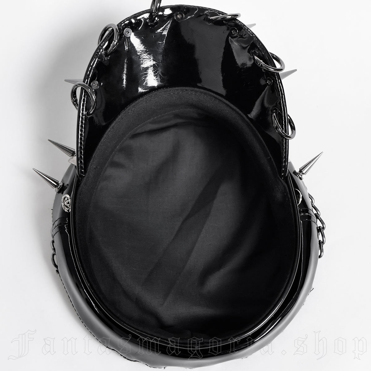 Devil Fashion Mayhem Manifest Spiked Visor Cap - Image 6
