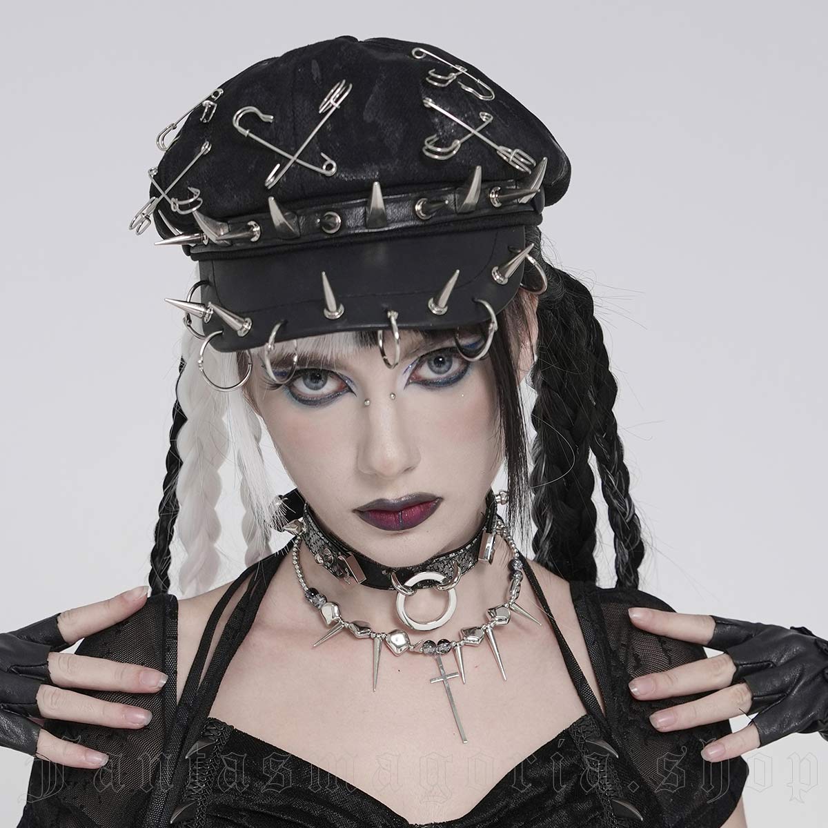 Devil Fashion Miss Mayhem Beret Cap - Image 2