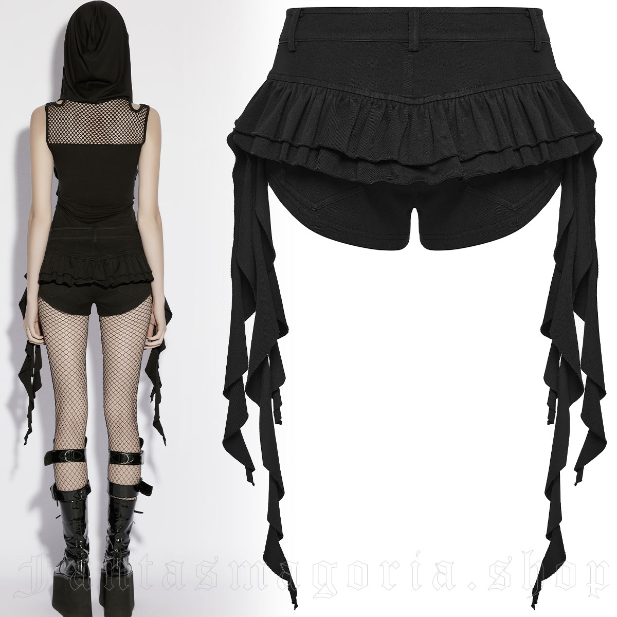 Punk Rave Elfa Shorts - Image 2