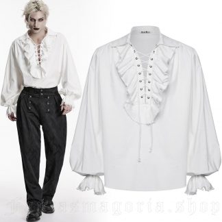 Punk Rave Frostborne White Shirt