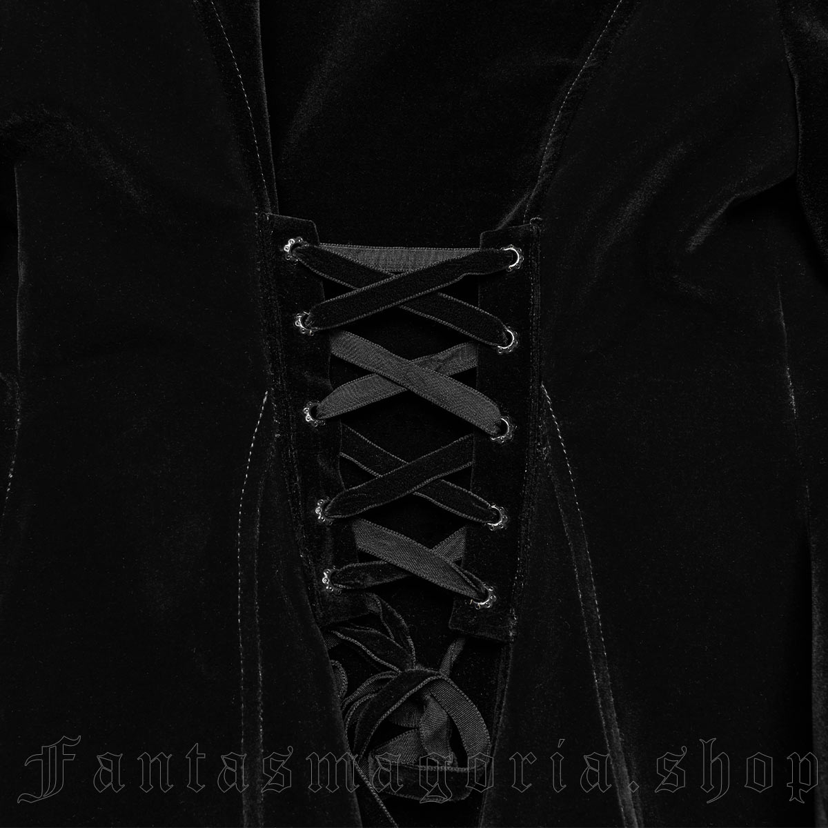 Punk Rave Lorelei Noir Velvet Jacket - Image 6