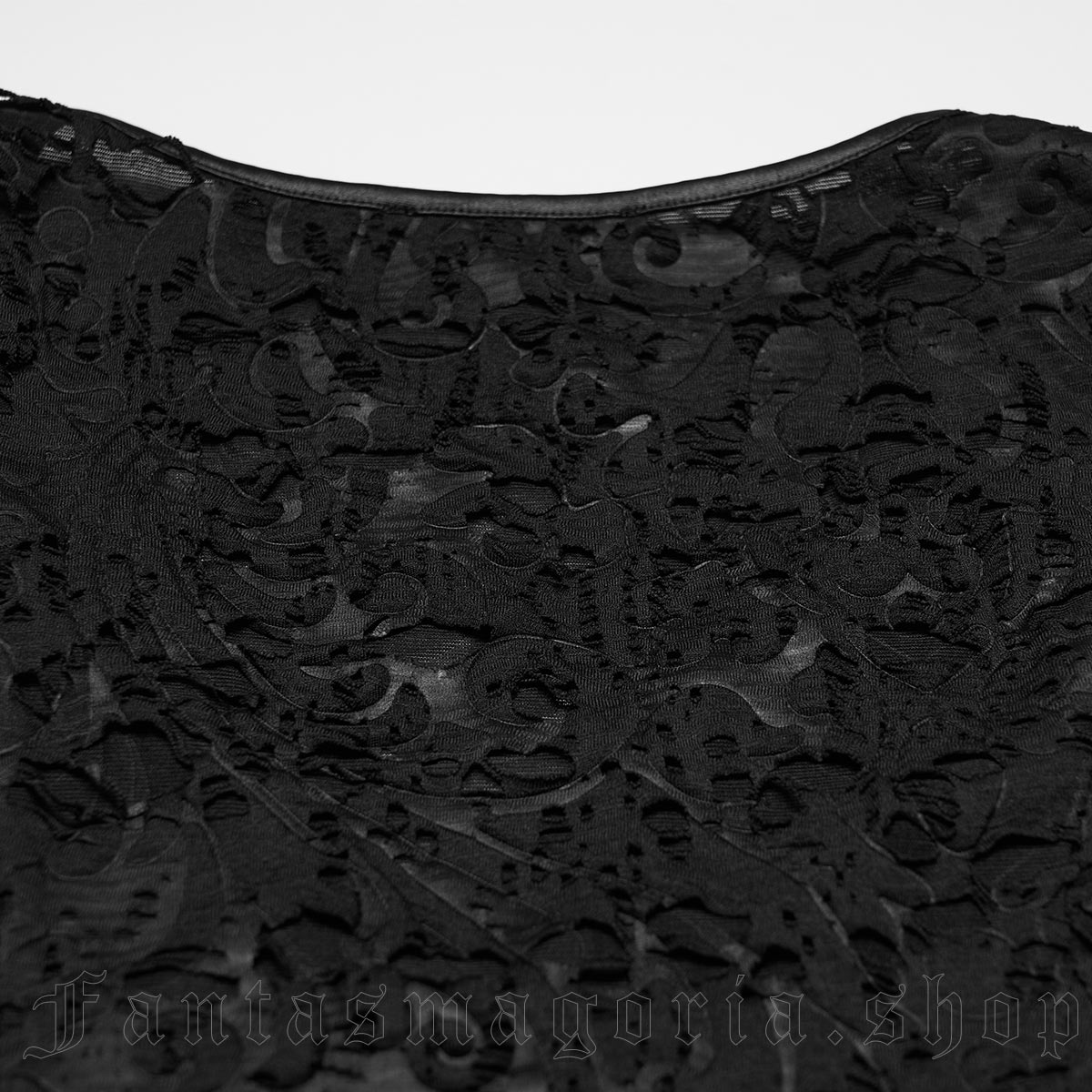 Punk Rave Lure of Ligeia Crop Vest – Bild 7
