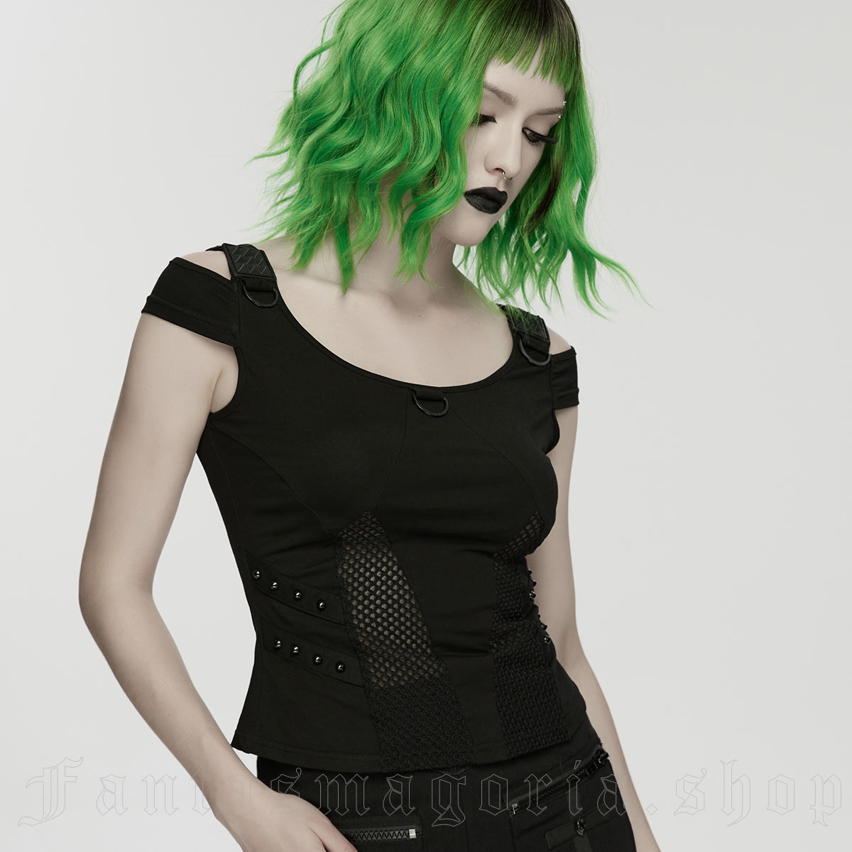 Punk Rave Tank Girl Top – Bild 2
