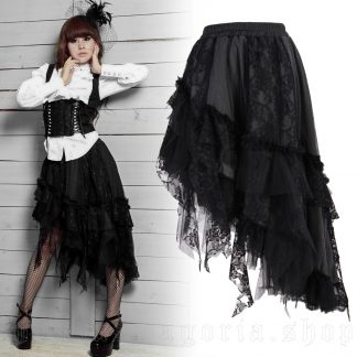 RNG Lorelei Asymmetric Layered Skirt