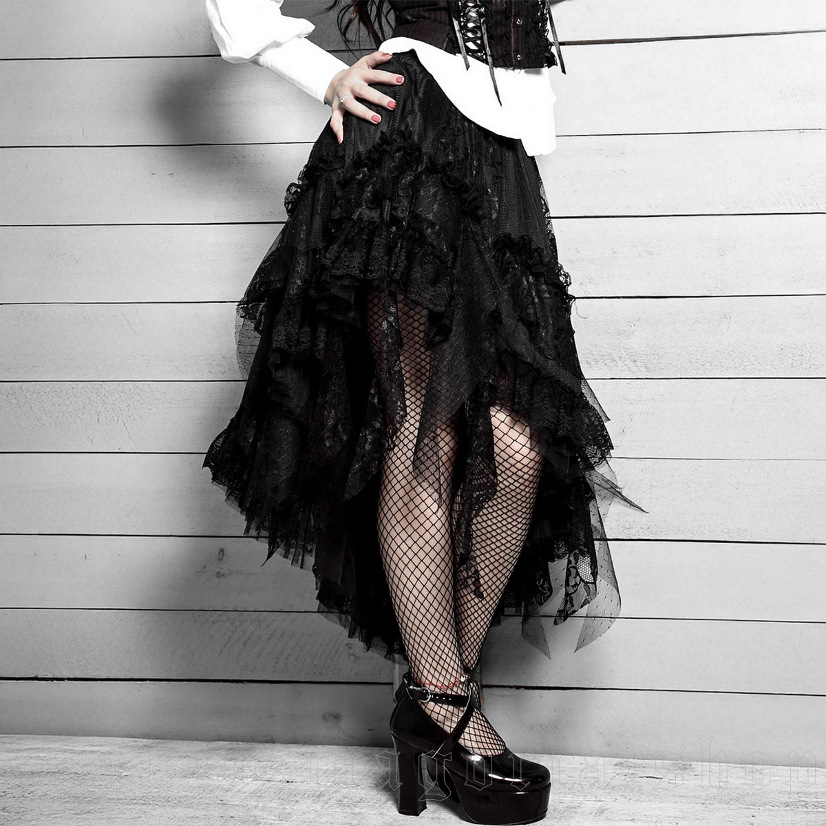 RNG Lorelei Asymmetric Layered Skirt – Bild 2