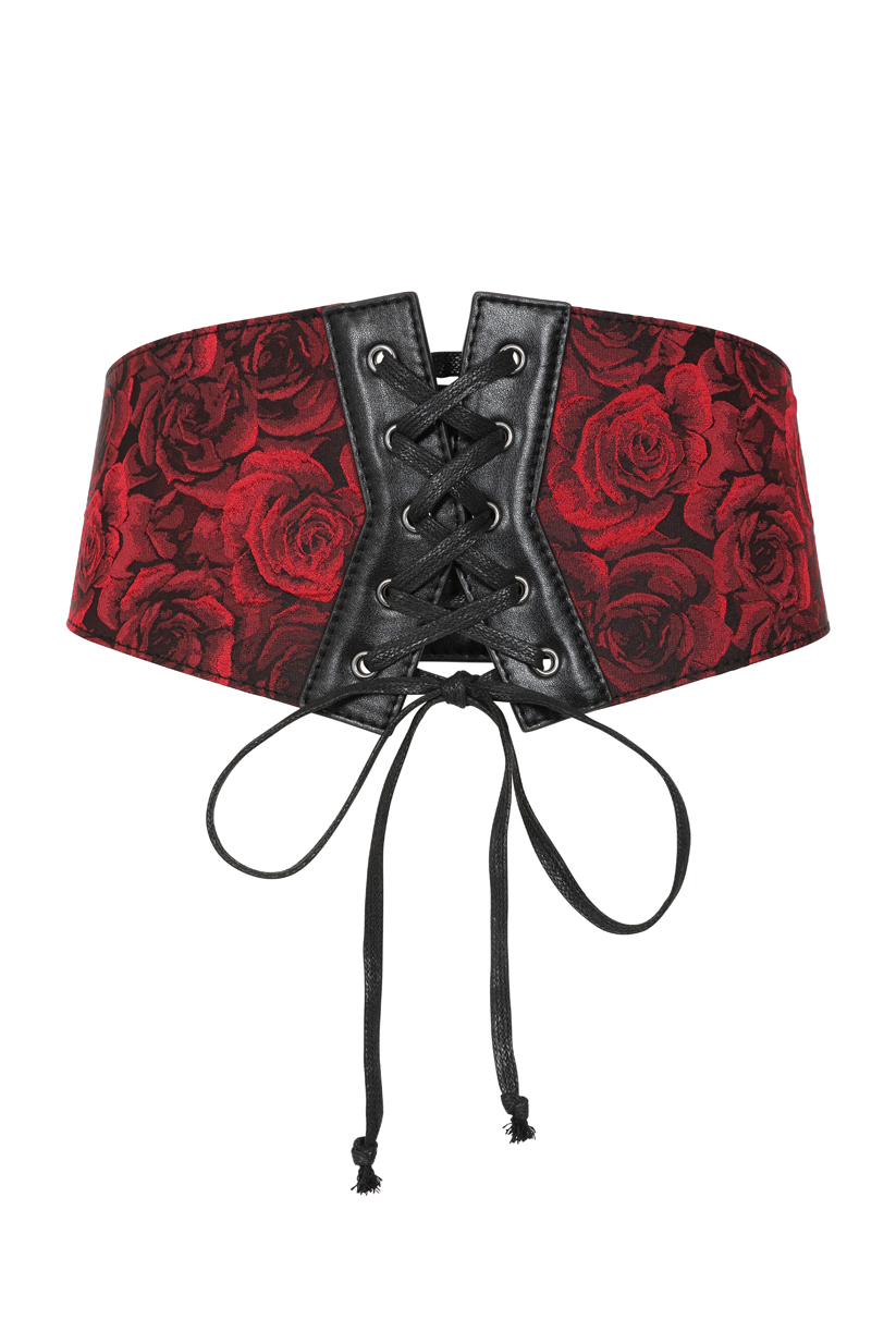 Banned Crimson Thorn Rose Belt - Image 2