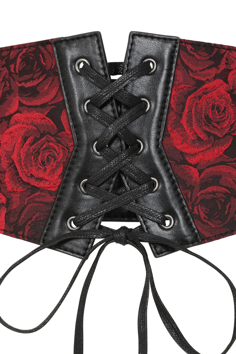 Banned Crimson Thorn Rose Belt - Image 3
