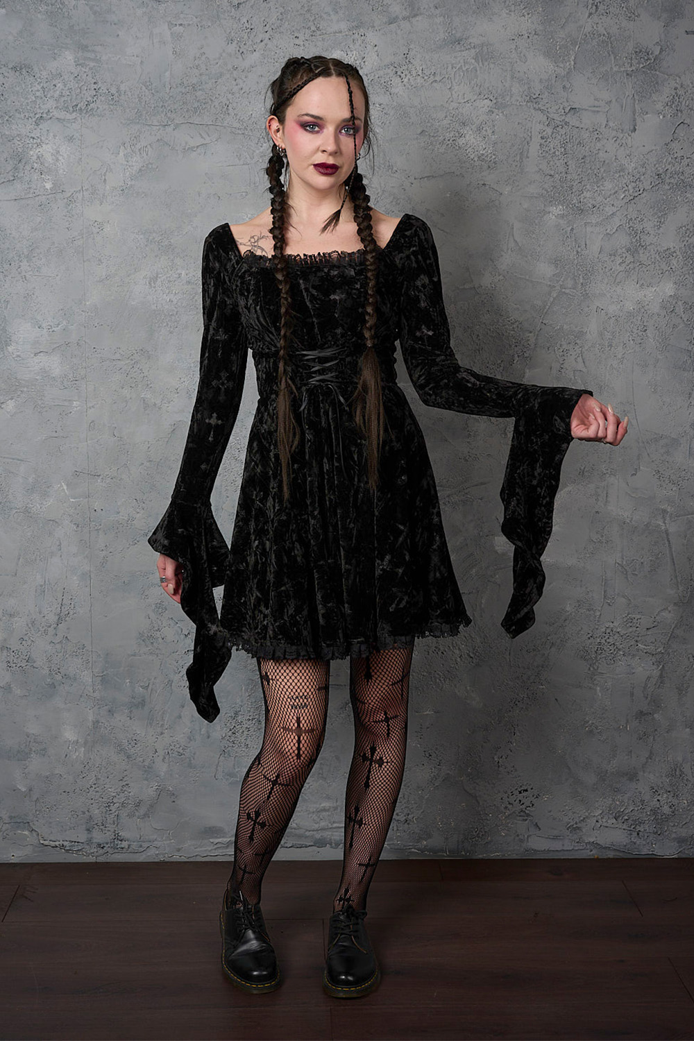 Banned Sanctum Velvet Dress