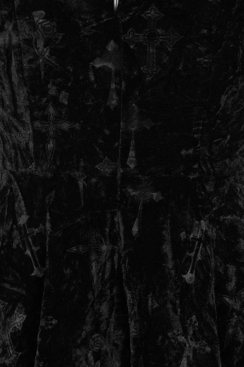 Banned Sanctum Velvet Dress – Bild 6
