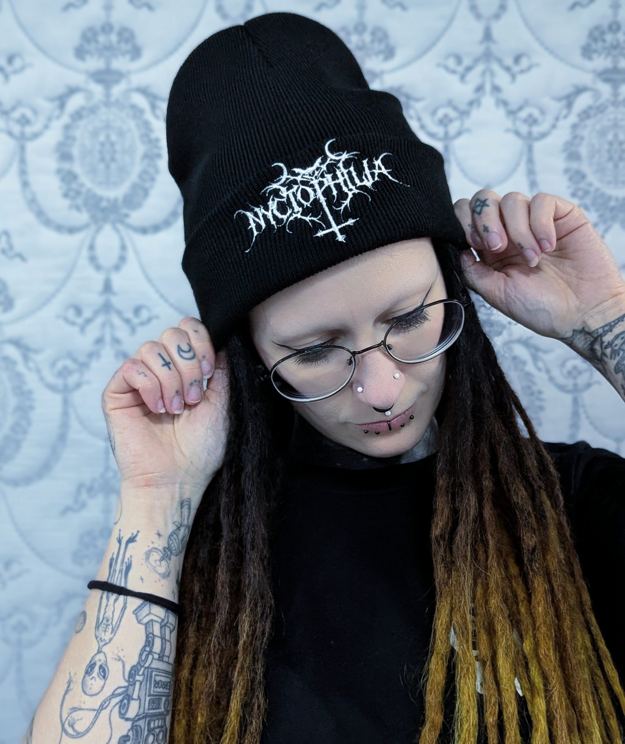 Nyctophilia x Martha's Dark Heart Limited Edition Beanie