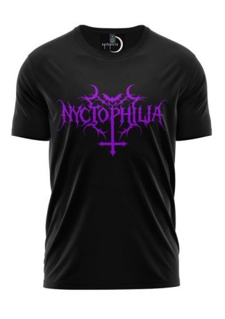 Pre-Order! Nyctophilia x Martha's Dark Heart Limited Edition T-Shirt Black & Purple