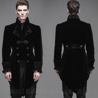 Devil Fashion Elfin Men's Black Jacket