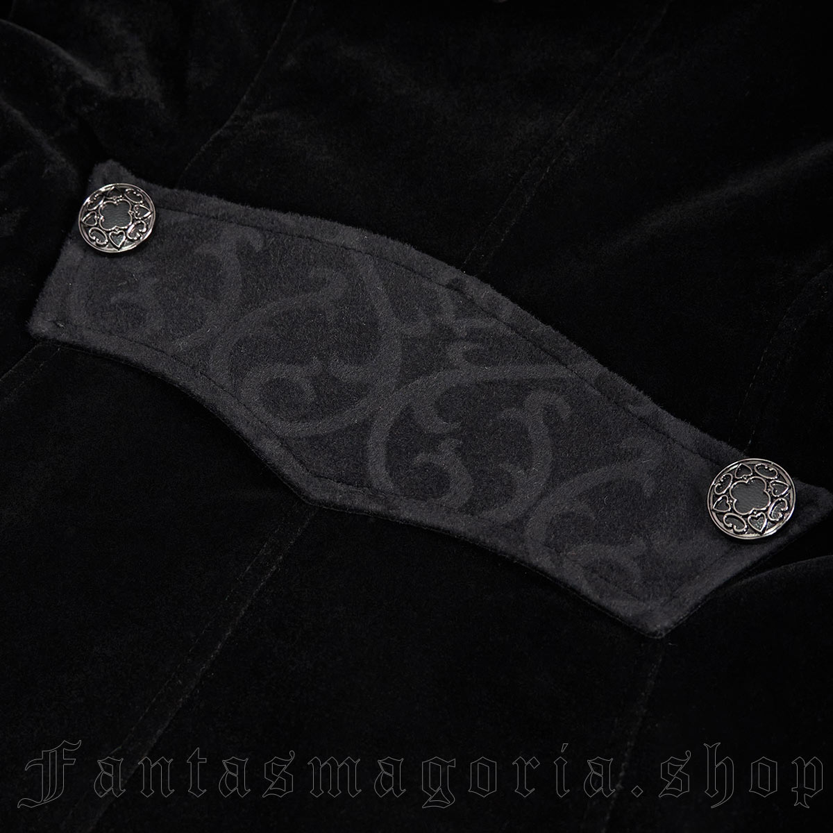 Devil Fashion Elfin Men's Black Jacket – Bild 8