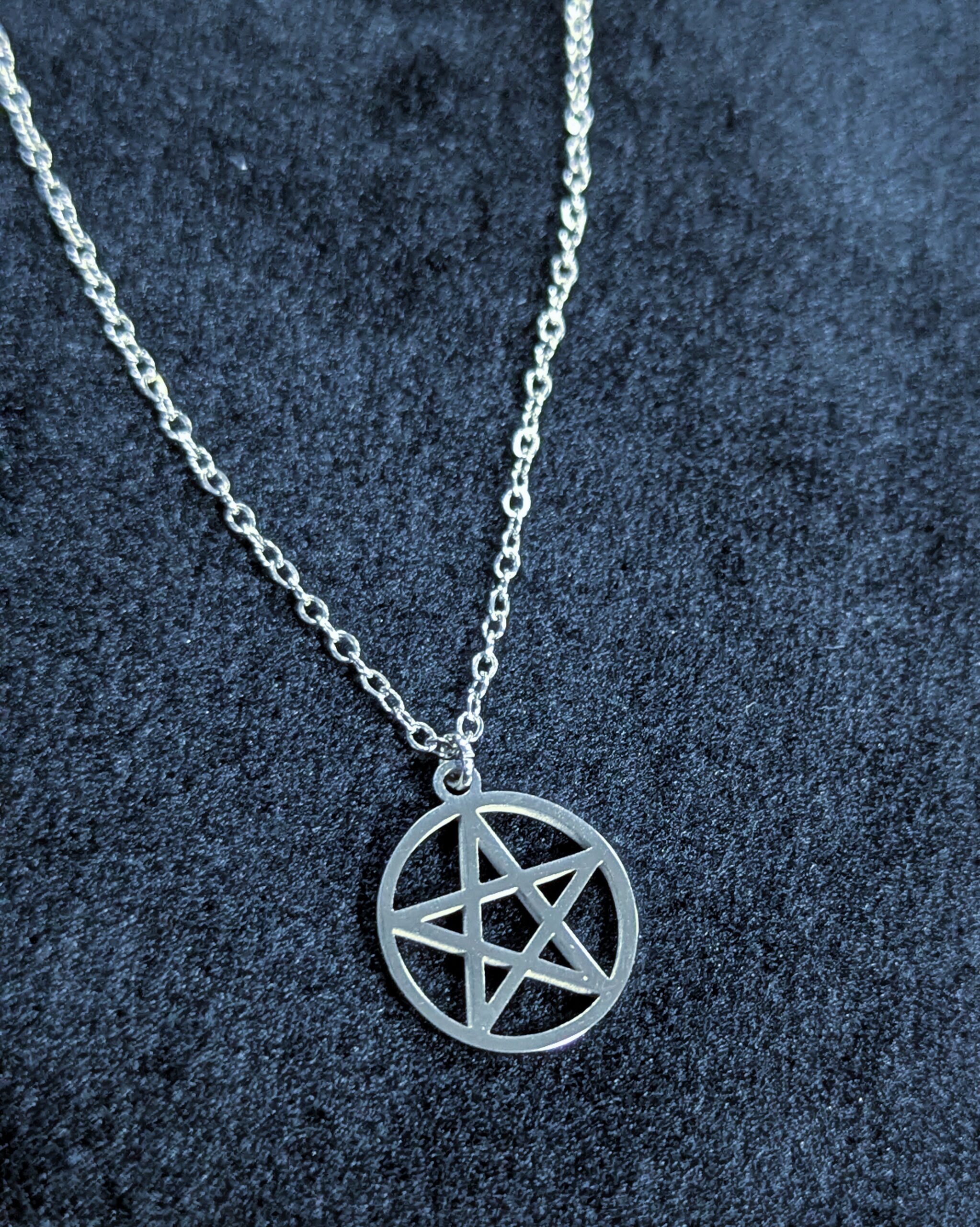 Mystery Creation Kette Pentagramm groß