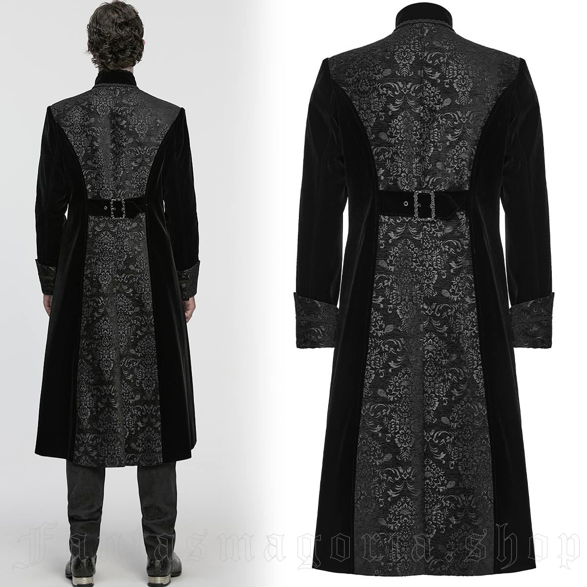 Punk Rave The Night Regent Black Coat – Bild 2
