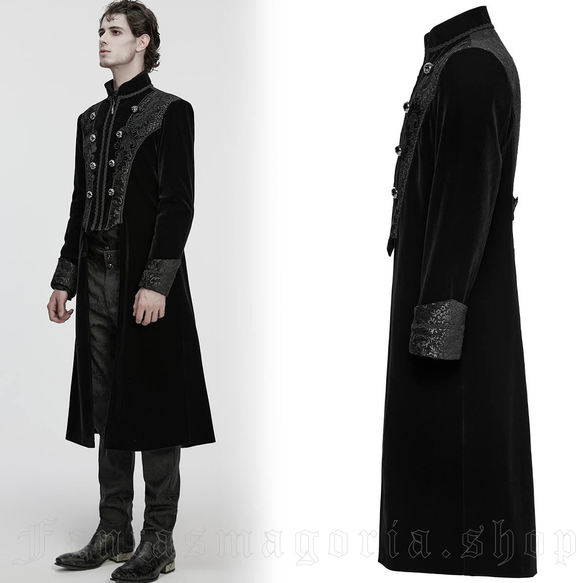 Punk Rave The Night Regent Black Coat – Bild 3