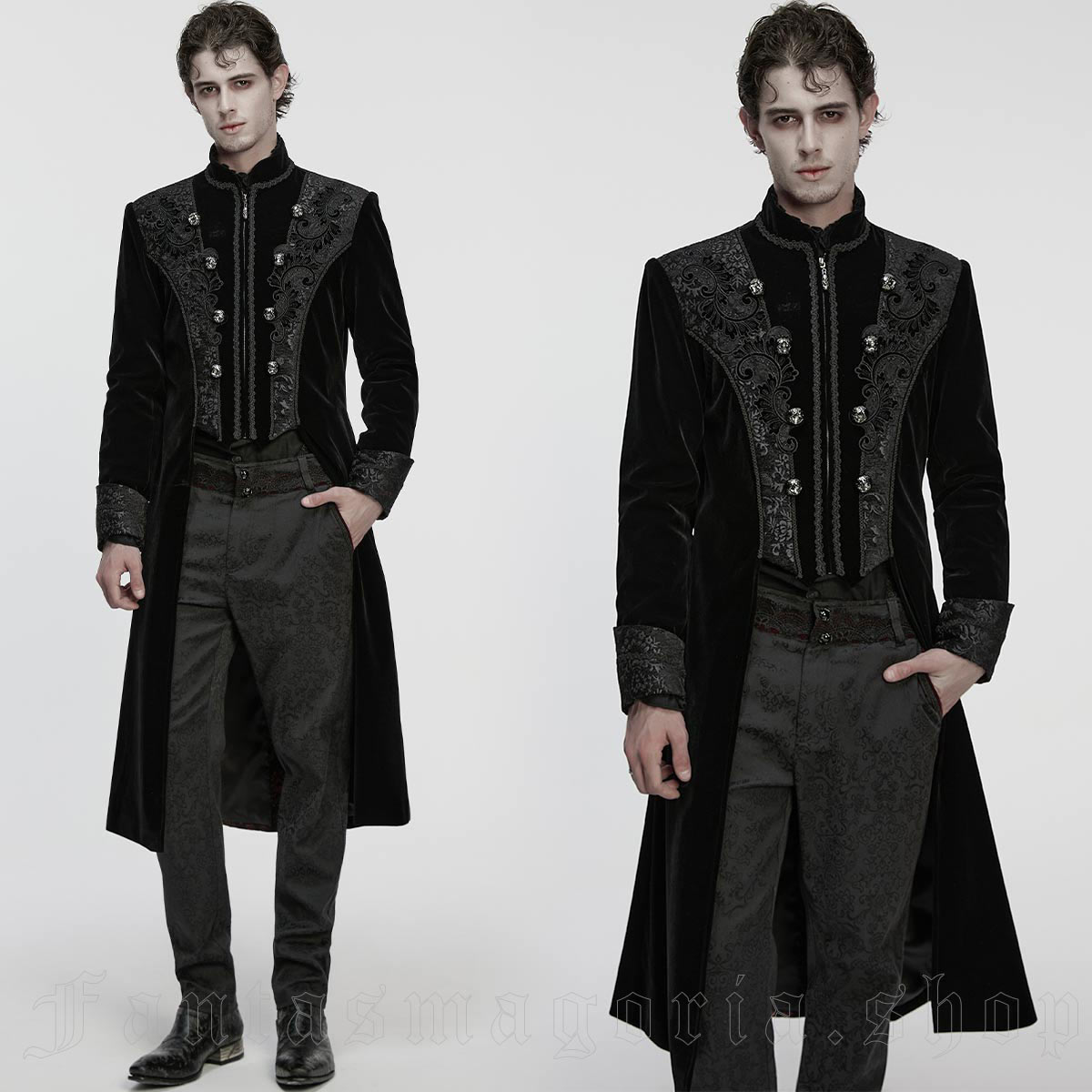 Punk Rave The Night Regent Black Coat – Bild 4