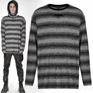 Punk Rave Double Trouble Gray Top