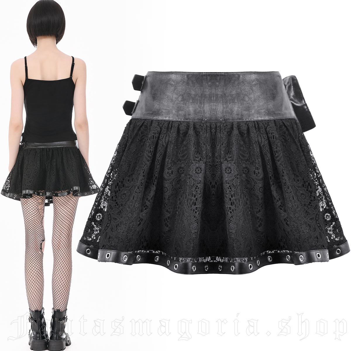Dark In Love Hexette Skirt – Bild 2