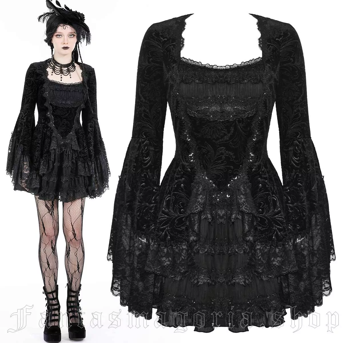 Dark In Love Le Fleur Noire Dress
