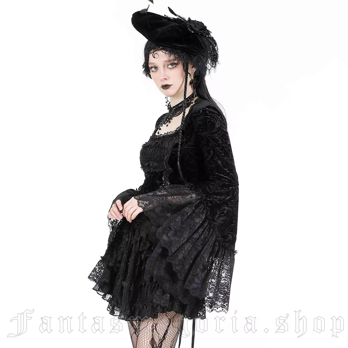 Dark In Love Le Fleur Noire Dress - Image 5