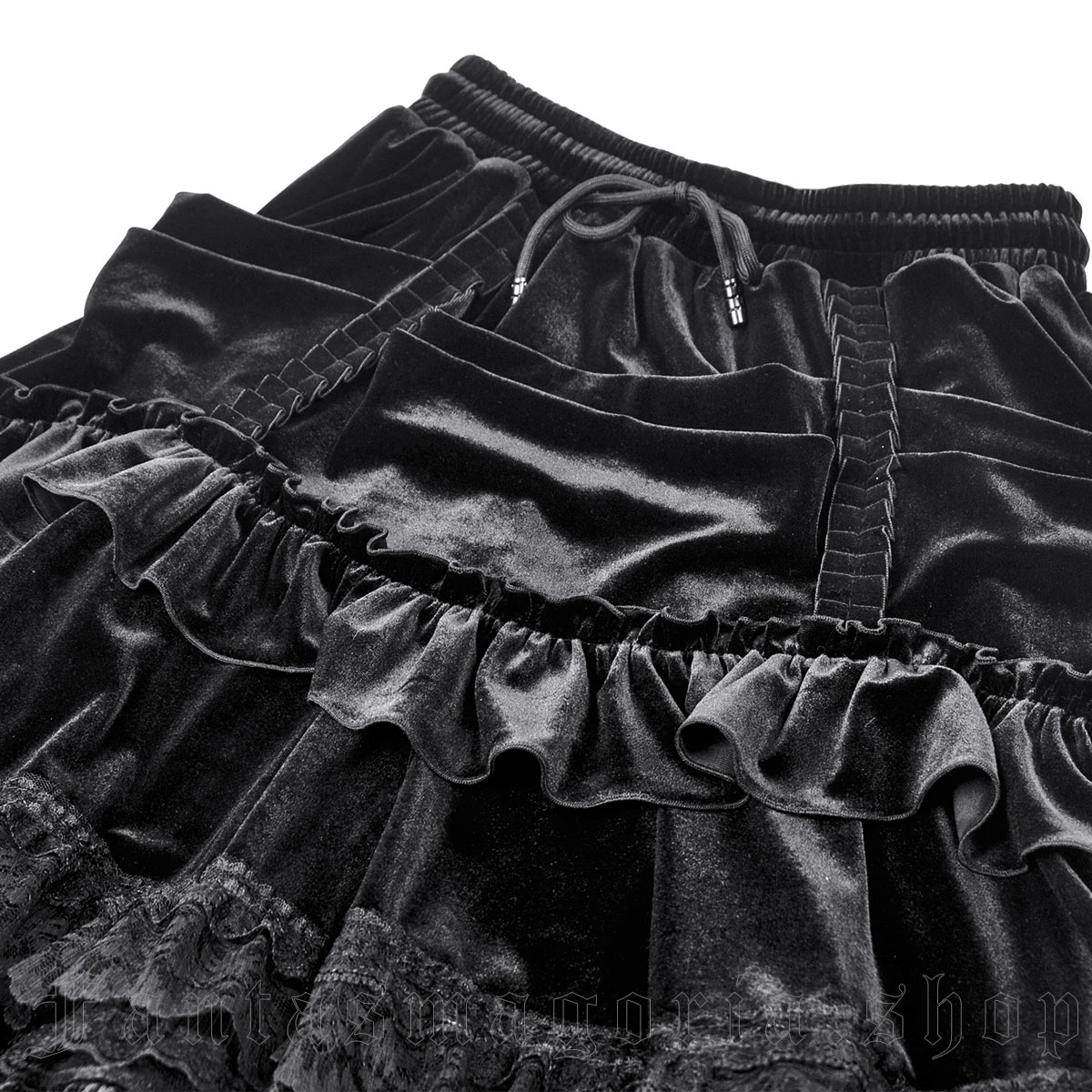 Dark In Love Velvet Sacrament Skirt – Bild 5